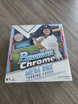 2021 Bowman Chrome Baseball Mega Box