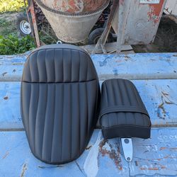 Driver & Passenger Seat Fit For Harley Street Bob FXBB Standard FXST 2018-2023