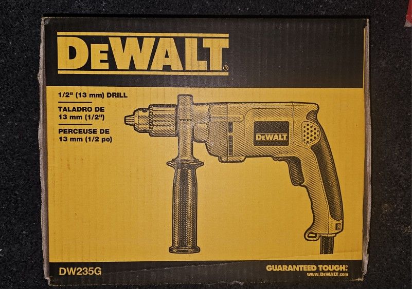 Dewalt Corded 1/2" Power Drill Mixer With D Handle 