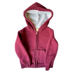 Boys Zipper Hoodie Jacket Size XXS/4-5