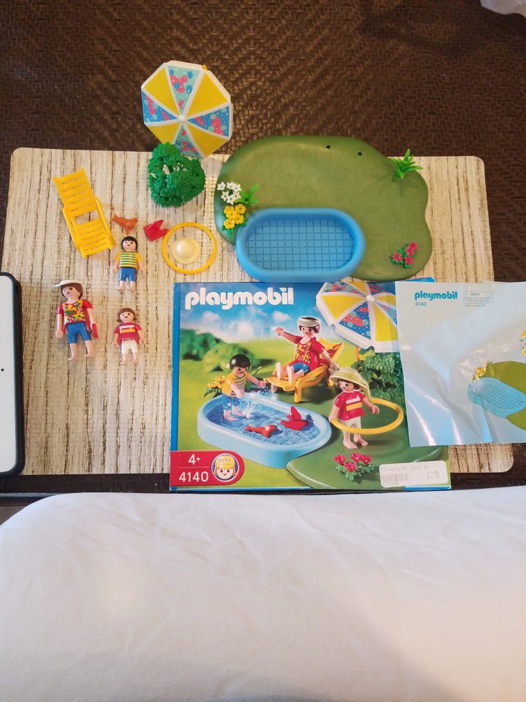 Playmobil 4140 Vacqtion And Leisure Wading Pool 
