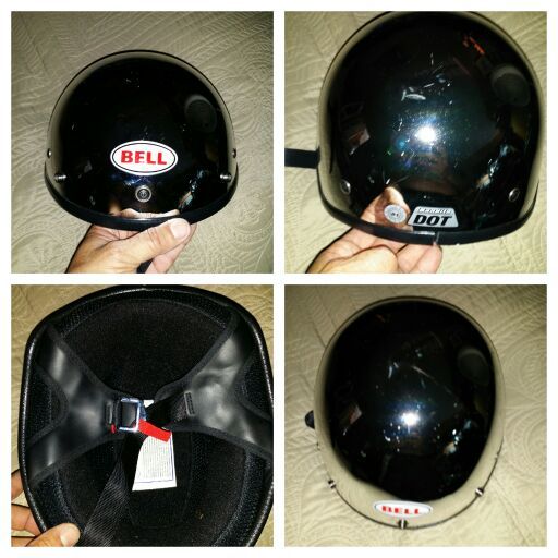 Bell helmet..