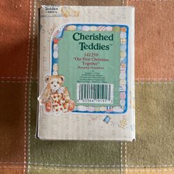 Cherished Teddies Christmas Ornament 