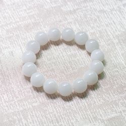 14mm Hetian Jade Bracelet For Men