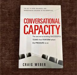 Conversational Capacity – Craig Weber (Paperback, Excellent Condition)