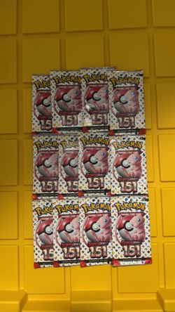 Pokemon 151 Booster packs