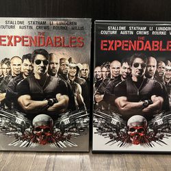 The Expendables Movie DVD with Case and Slipcover