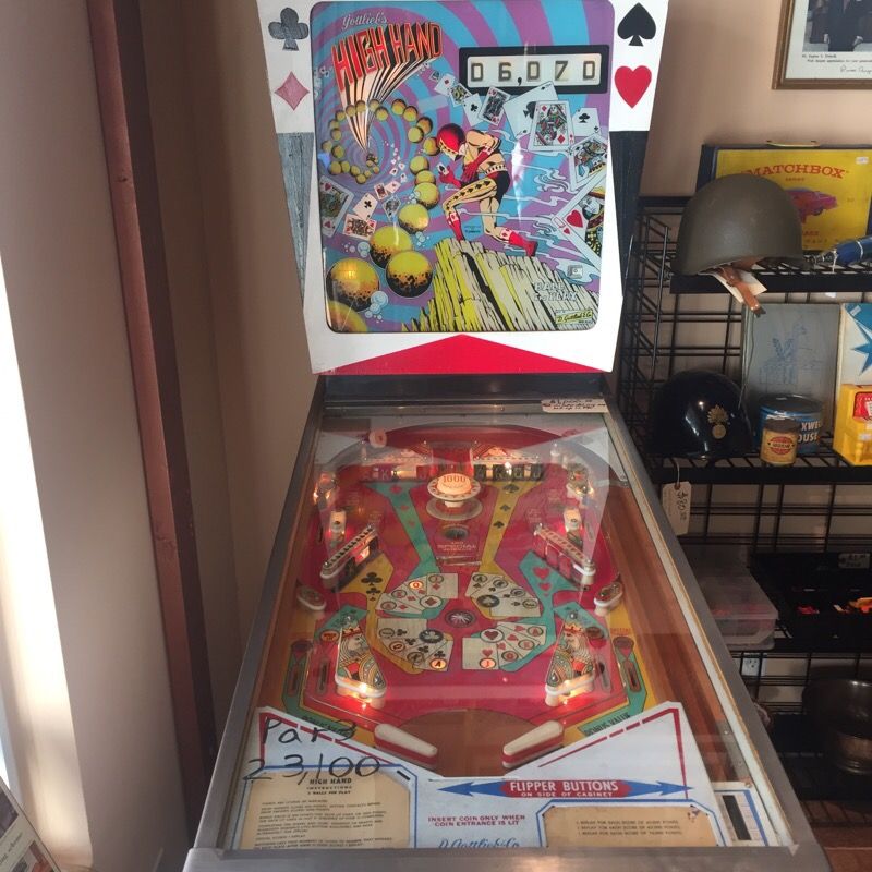 1973 High Hand pinball machine