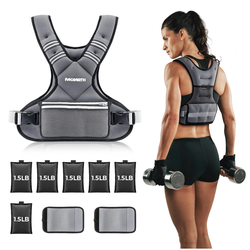 10 to 25 lb adjustable weight vest