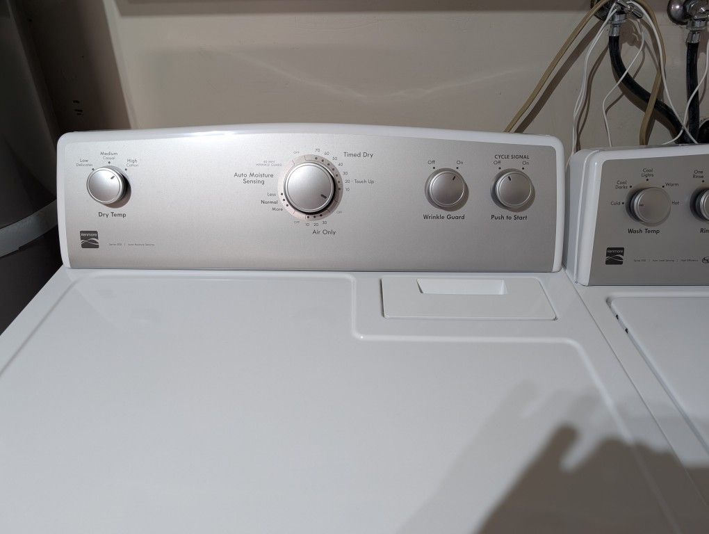 Kenmore Washer And Dryer Almost 4 Years Old Hardly Used