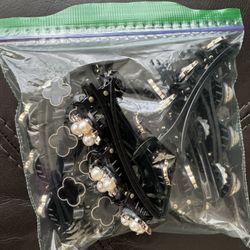 3 Section Hair Clips 12pc