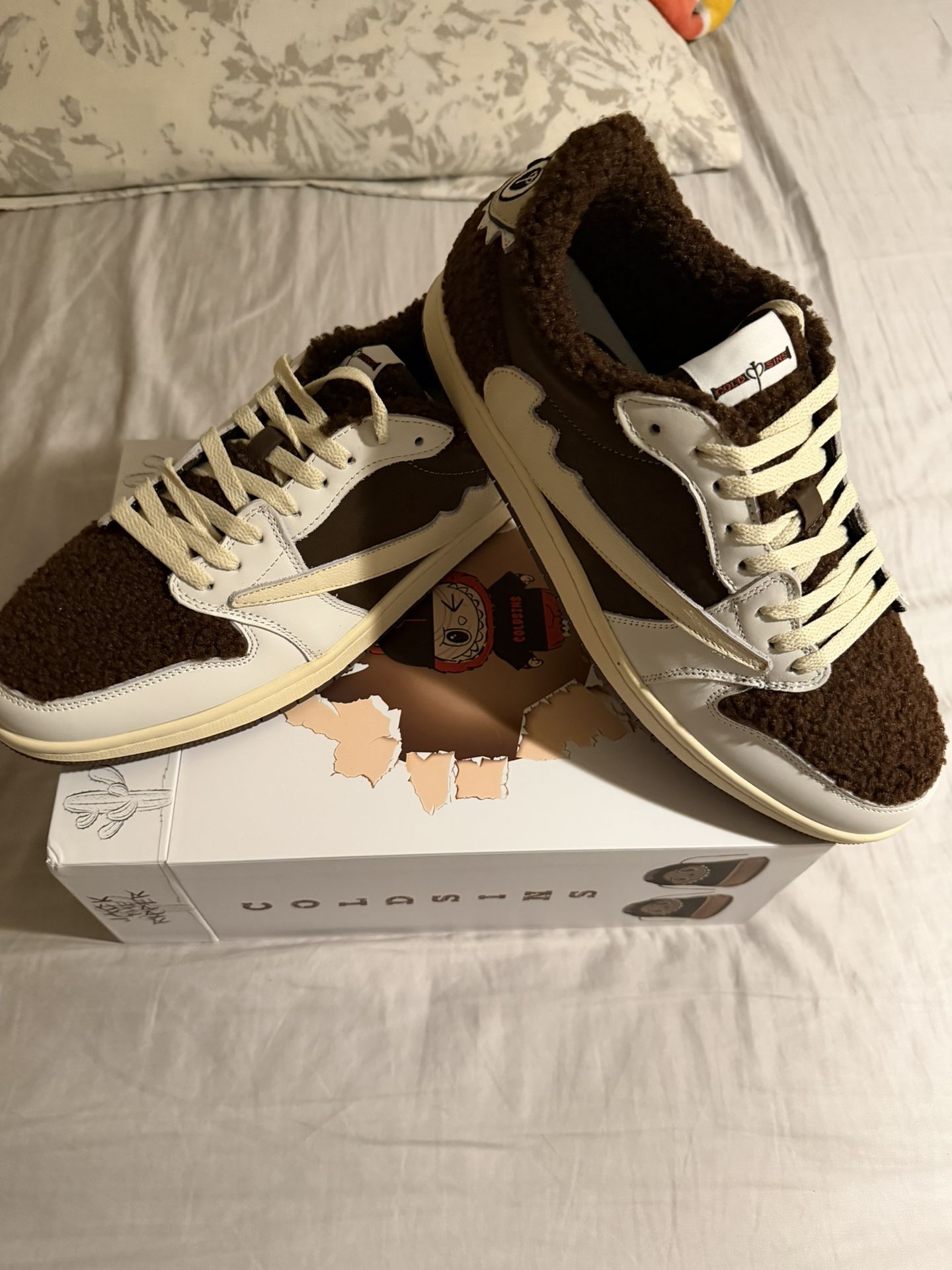 Jack The Ripper Travis Scott Labubu Design By Coldsins Size 12 US 