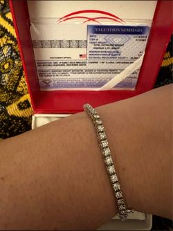 5ct Diamond Tennis Bracelet