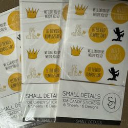 Where The Wild Things Are Candy Stickers