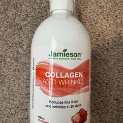 Jamieson Collagen Anti-wrinkle Strawberry 420mL