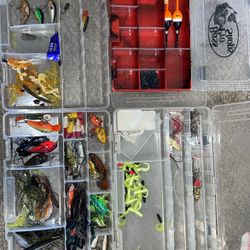 Tackle Box’s And Fishing Equipment 