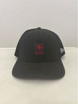 Used Black San Francisco 49ers Sideline SnapBack Hat
