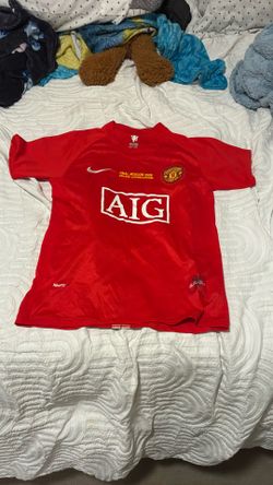 Manchester United 2008 final ronaldo jersey size small