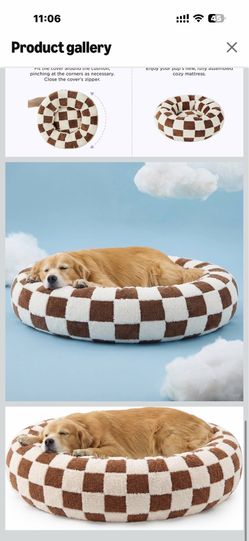 42 inch memory foam Dog bed
