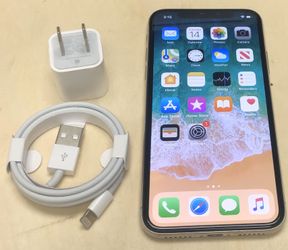 iPhone X 256GB Factory Unlocked-Silver
