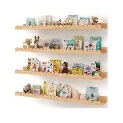 WALL SHELVES 4 PACK 36 Inches 