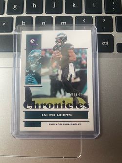 Jalen Hurts Chronicles NFL Trading Card #01/49