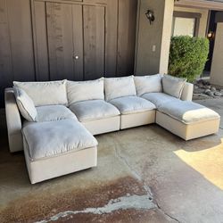 Cream Couch ( Delivery Available )