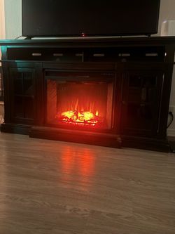 Modern Fireplace For TV Stand