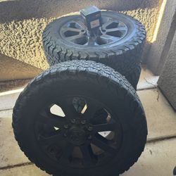 OEM Rims And BFG All Terrain 