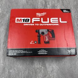 Milwaukee M18 Fuel 1” SDS Plus Rotary Hammer