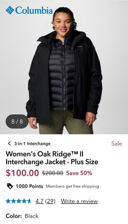 Women Colombia Jacket 3x