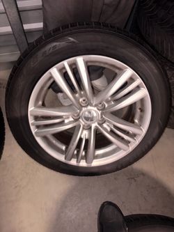 Mazda 17-Inch Alloy Wheel with Tire