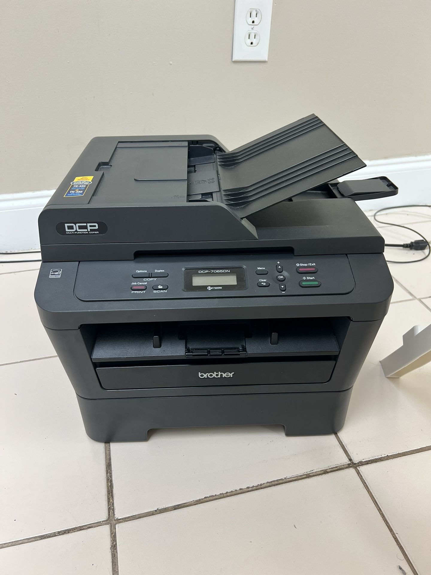 BROTHER DCP7065DN MULTIFUNCTION LASER COPIER, COPY PRINT SCAN PRINTER