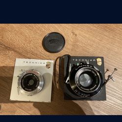 Linhof Large Format 4x5 Lens Lot Film Camera 