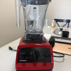Red Vitamix Blender 