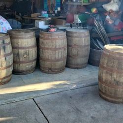 Whiskey Barrels 