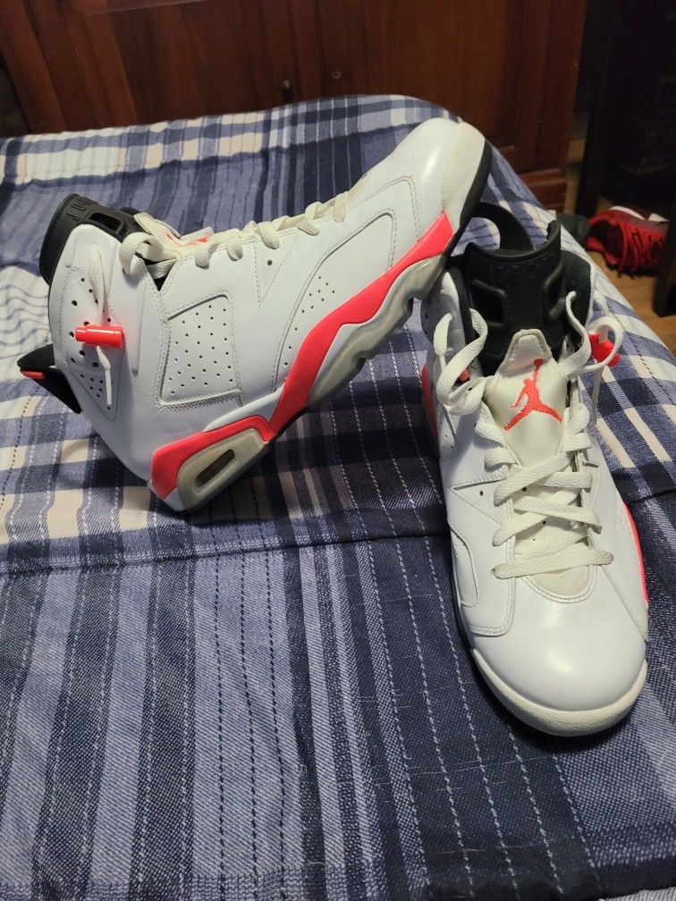 Air JORDAN 6 RETRO WHITE INFARED 2014