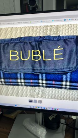 Rare Michael Bible Promotional Picnic Blanket 