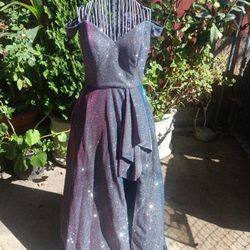 Purple Sparkly Dress
