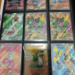 Modern Pokemon Cards.