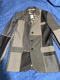 Marc Ecko Cut & Sew Nwt Blazer Coat Suit Sport Jacket Mens Size Medium M H & M Zara Express Formal Casual Calvin Klein Perry Ellis