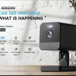 NEW 2K Monitor With Dual-Band WiFi, Night Vision, Motion Detection, 2-Way Talk, Supports Cloud & SD