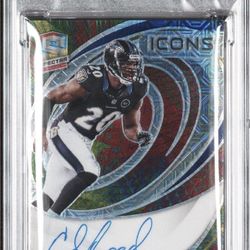 ED REED AUTO PSA 9 SPECTRA ICONS AUTOGRAPHS META #1 of 8 Pop 1 BALTIMORE RAVENS ( available on E ( BAY)