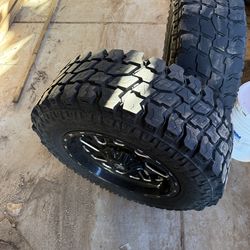 Tires and rims need gone