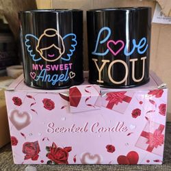 Rose Scented Candles