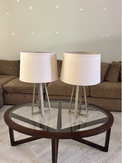 Pair of lamps