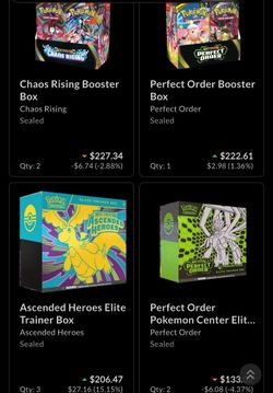 Pokémon ascended heroes perfect order chaos rising