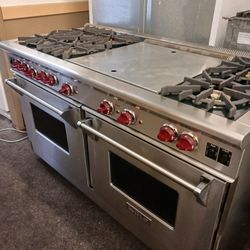 Wolf 60" Gas Range 