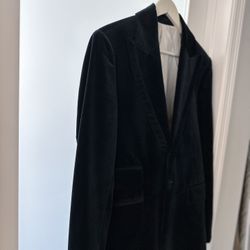 Dark Blue Corduroy Jacket Men’s Size Small 