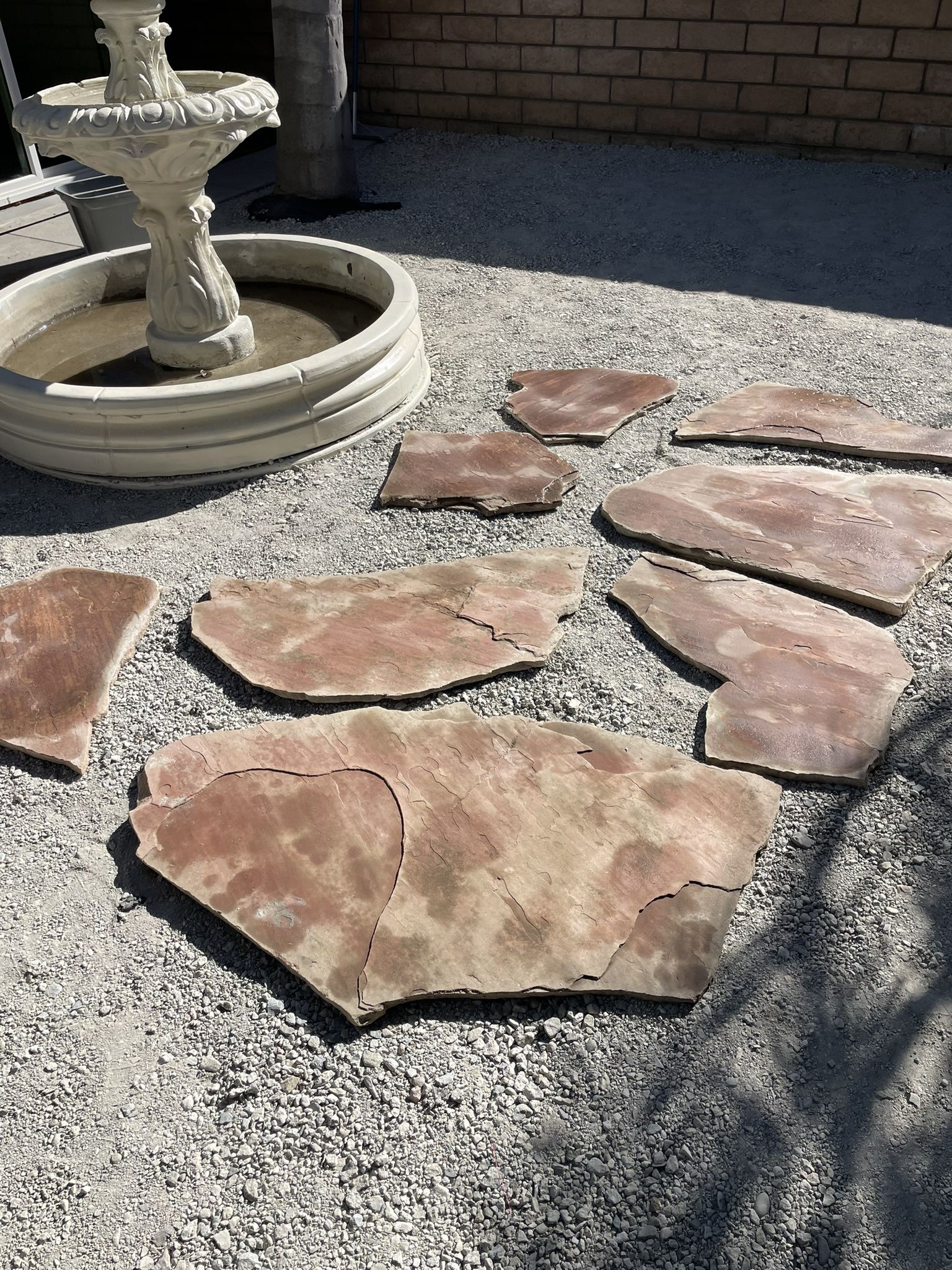 Natural Flagstones For Landscape, Garden And Pathways 